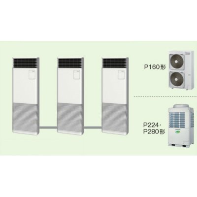 画像1: 鳥取・島根・岡山・広島・山口・業務用エアコン　東芝　床置き　スタンドタイプ　同時トリプル　AFSE22455B2　P224（8馬力）　スーパーパワーエコキュープ　三相200Ｖ