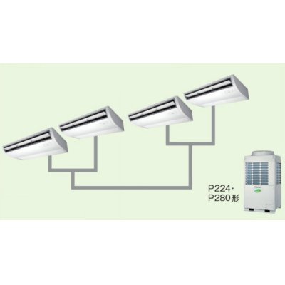 画像1: 鳥取・島根・岡山・広島・山口・業務用エアコン　東芝　天井吊形　同時ダブルツイン　ワイヤードリモコン　一発節電　ACSF28075A2　P280（10馬力）　スーパーパワーエコキュープ　三相200V